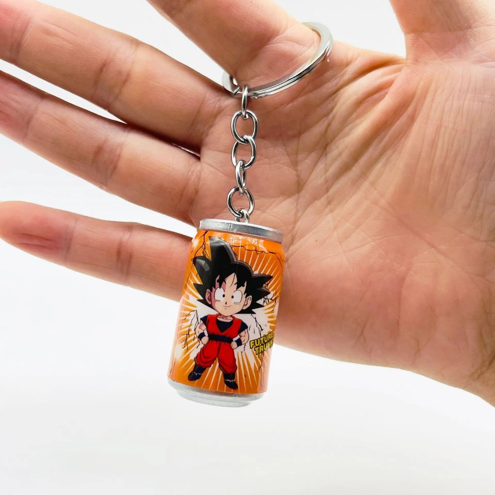 GOKU Dragon Ball Z Keychain, Back Pack or Phone clip