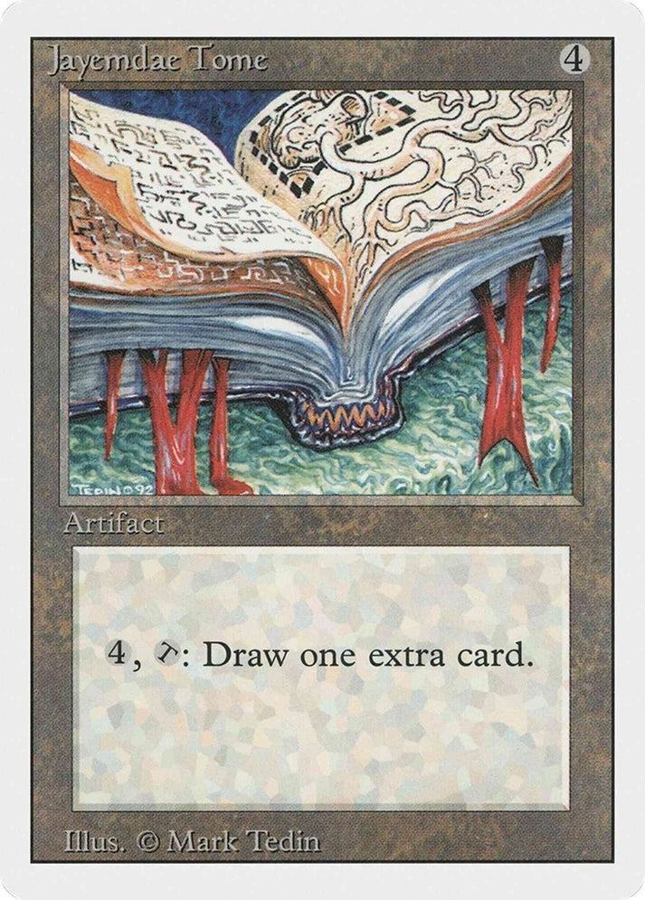 Jayemdae Tome (LP-NM) ~ Rare from Revised Edition #258 MTG