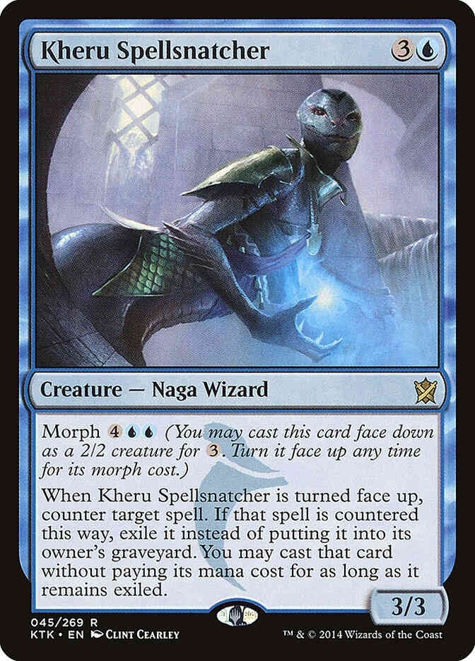 Kheru Spellsnatcher #45 (LP-NM) Rare from Khans of Tarkir MTG 2014