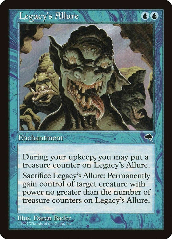 Legacy's Allure (LP-NM) ~ Tempest - 1997 MTG