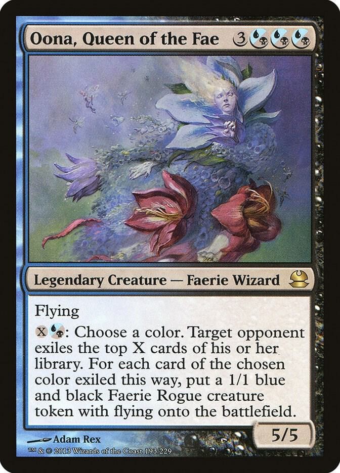 Oona, Queen of the Fae #193 (LP-NM) RARE from Modern Masters MTG 2013