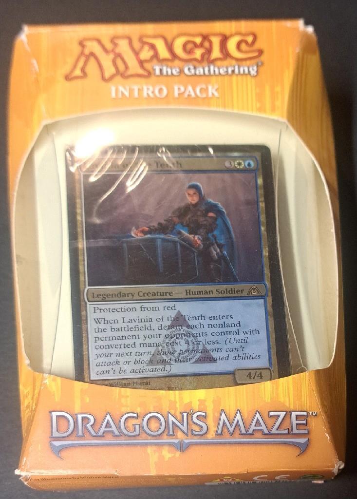 Magic the Gathering Dragon's maze AZORIUS AUTHORITY Intro Pack ~ Sealed