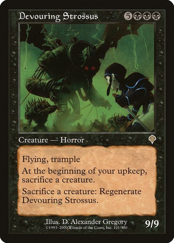 Devouring Strossus (LP-NM) Rare from Invasion #101 MTG