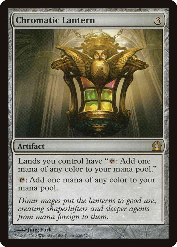 Chromatic Lantern (LP-NM) ~ Rare from Return to Ravnica #226 MTG