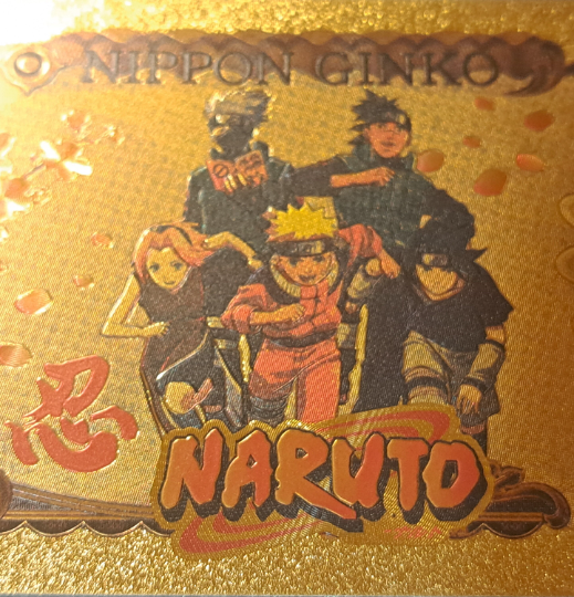 OROCHIMARU - Japanese Anime; .9999 GOLD Billion Yen; With display holder