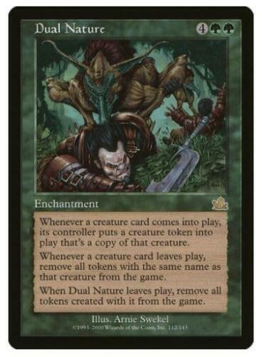 Dual Nature (LP) ~ Rare from Prophecy MTG