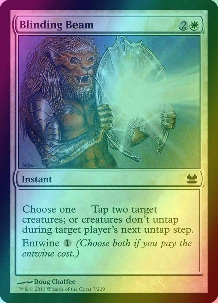 Blinding Beam FOIL (Lp-NM) ~ Modern Masters #7 MTG