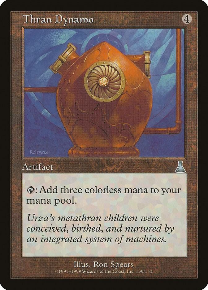 Thran Dynamo (LP-NM) from Urza's Destiny # 139 1999 MTG