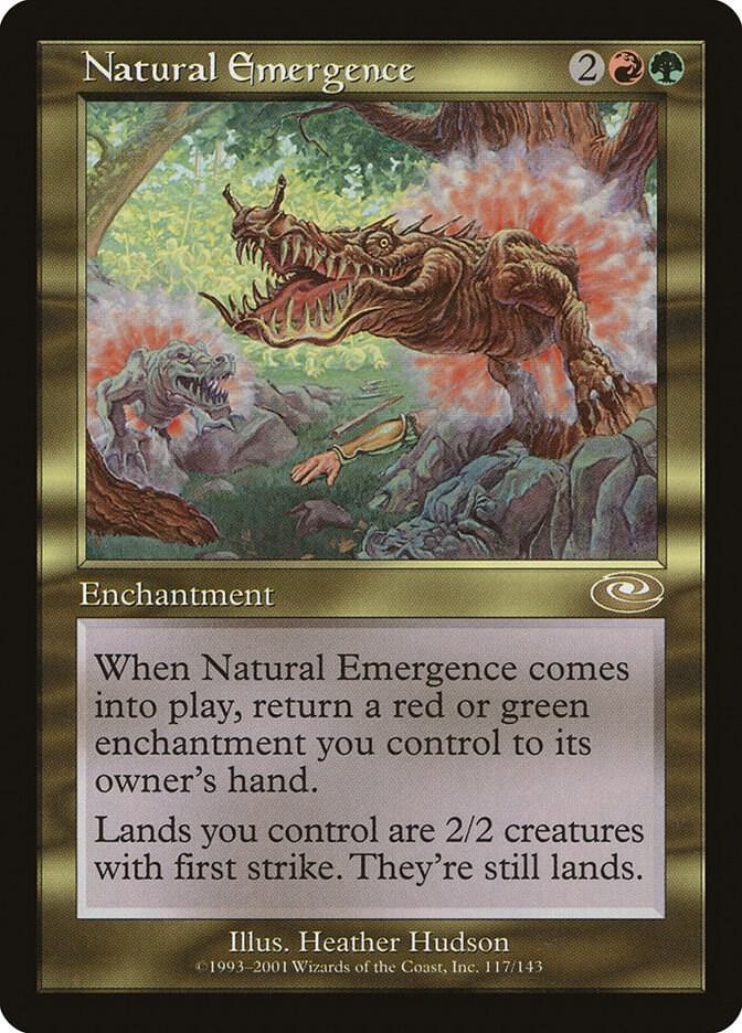 Natural Emergence (LP-NM) Rare from Planeshift #117 MTG