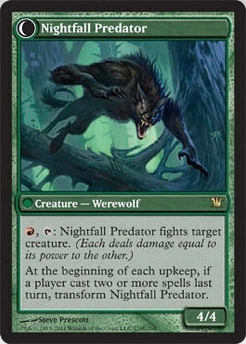Daybreak Ranger/ nightfall Predator (LP-NM) ~ Rare from Innistrad #176 MTG
