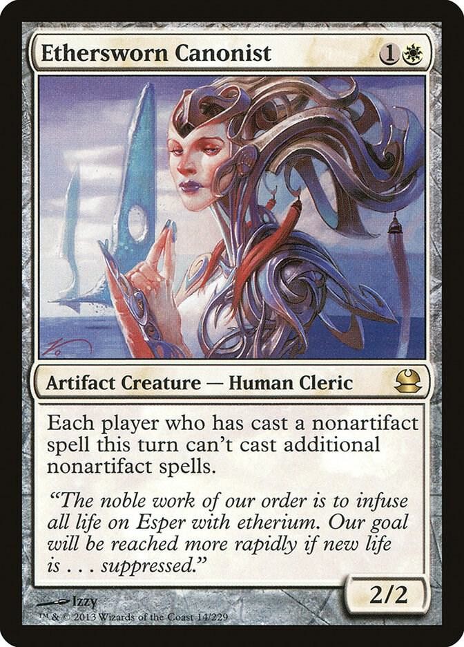 Ethersworn Canonist #14 (LP-NM) RARE from Modern Masters MTG 2013