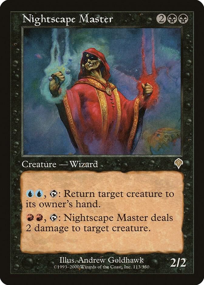 Nightscape Master (LP-NM) Rare from Invasion #113 MTG