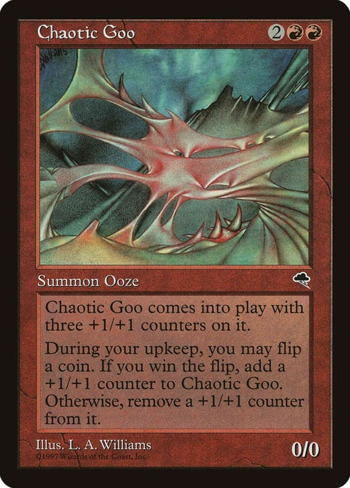 Chaotic Goo (LP-NM) ~ Rare from Tempest 168 MTG