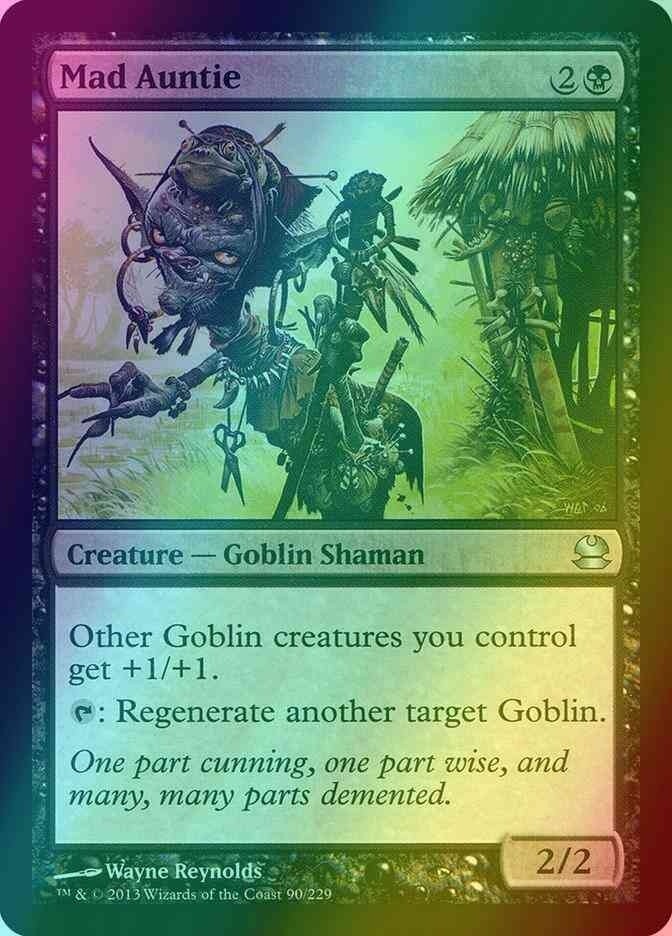 Mad Auntie FOIL (LP-NM) ~ Modern Masters #90 MTG