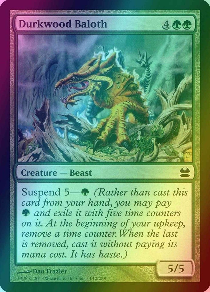 Durkwood Baloth FOIL (LP-NM) ~ Modern Masters #142 MTG