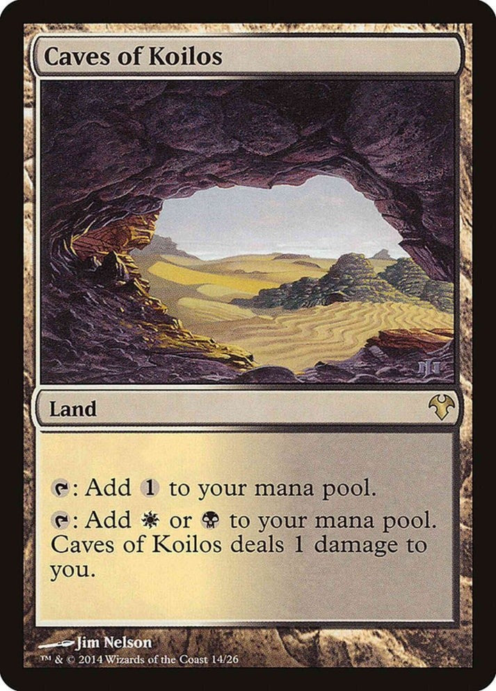 Caves of Koilos (Lp-NM) ~ Rare from Modern Event Deck #14 MTG