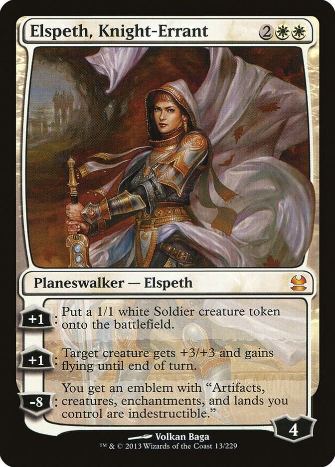 Elspeth, Knight-Errant #13 (LP-NM) MYTHIC RARE from Modern Masters MTG 2013