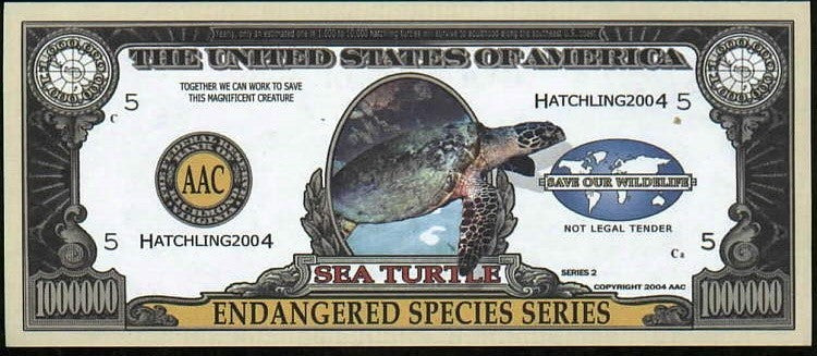 COMPLETE SET 2004-05 - Endangered Species Series - Million Fantasy Notes
