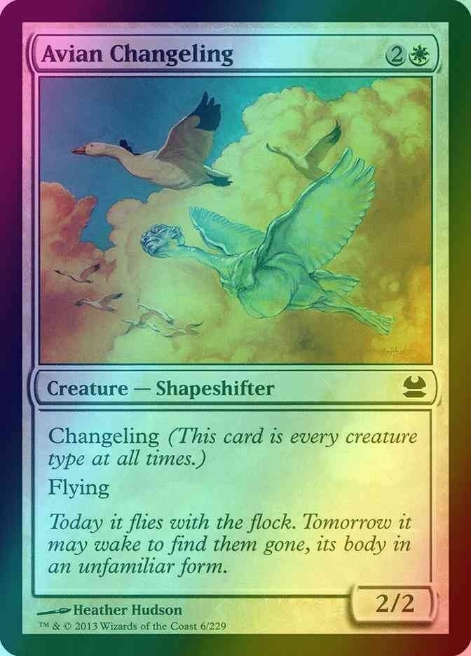 Avian Changeling FOIL (Lp-NM) ~ Modern Masters #6 MTG