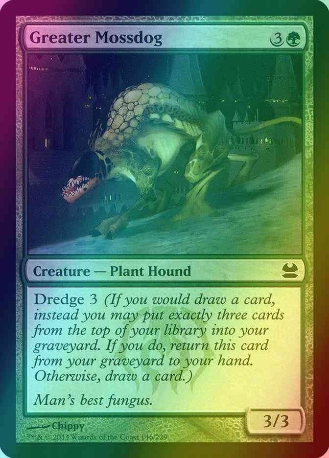 Greater Mossdog FOIL (LP-NM) ~ Modern Masters #146 MTG