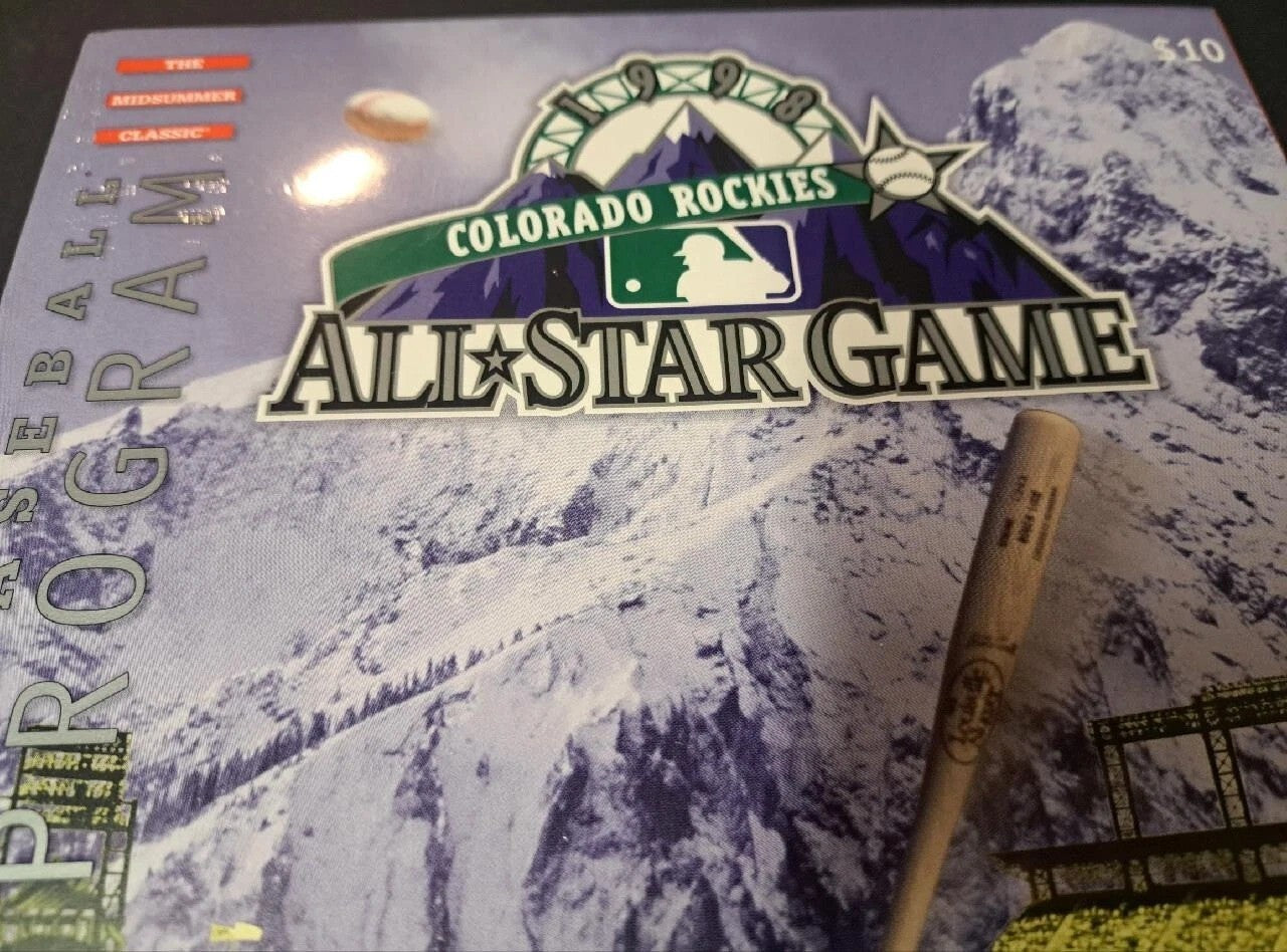 MLB Set: 1998 Colorado & 1999 Boston All Star Game Programs ~ Mint Sealed 🍁⚾