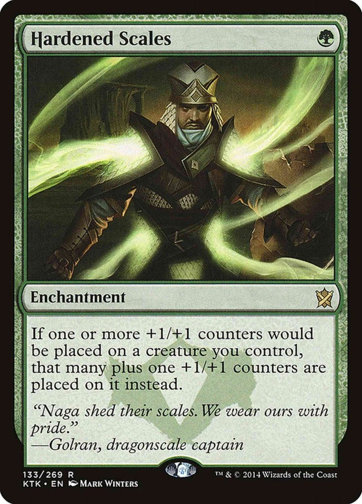 Hardened Scales (LP-NM) ~ Rare from Khans of Tarkir #133 MTG