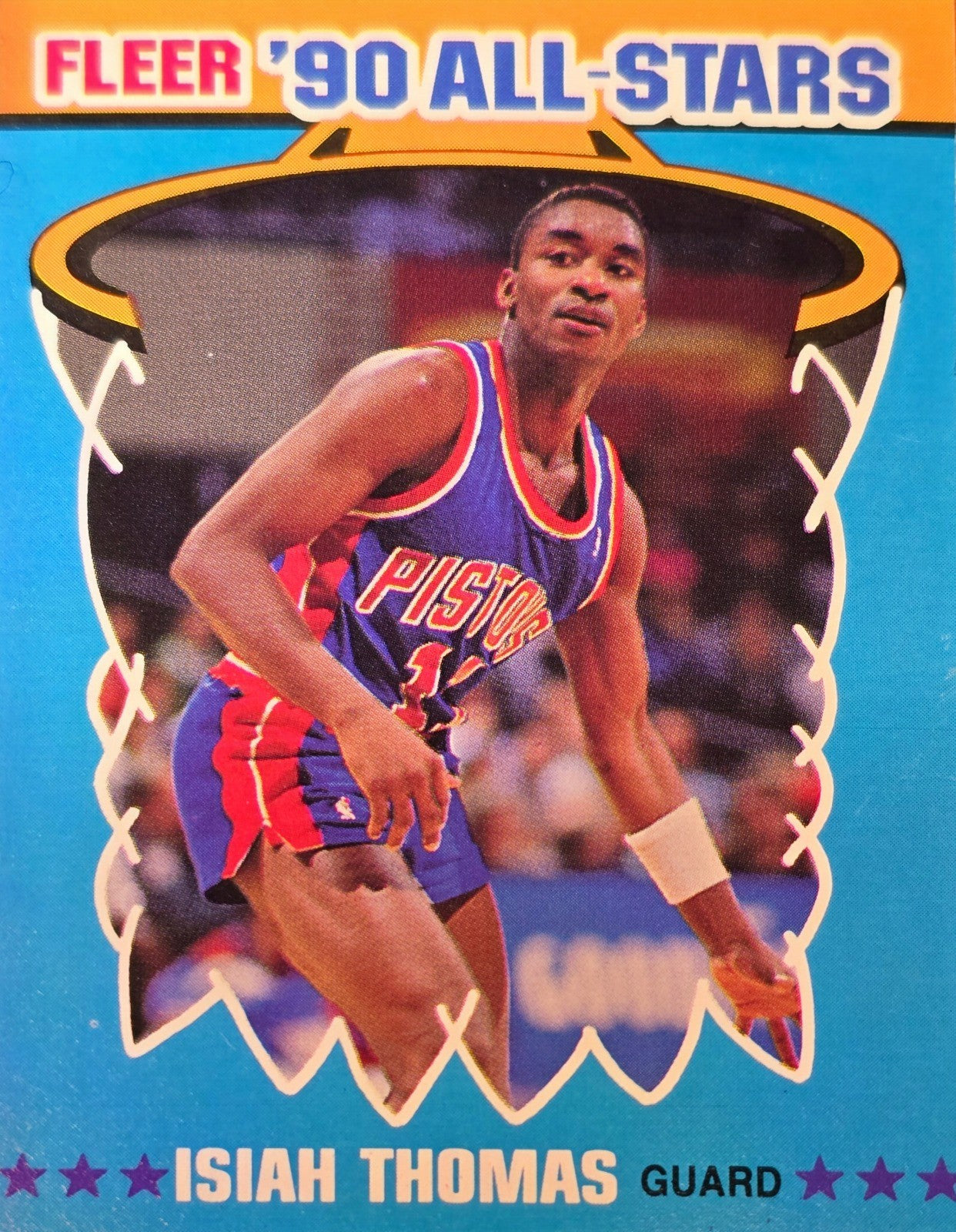 1990-91 Fleer - All-Stars #6 Isiah Thomas NM - Detroit Pistons