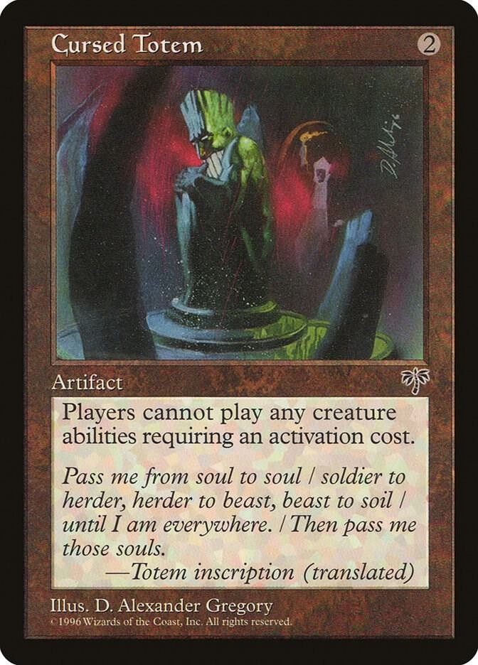 Cursed Totem (LP-NM) Rare Mirage from 1996