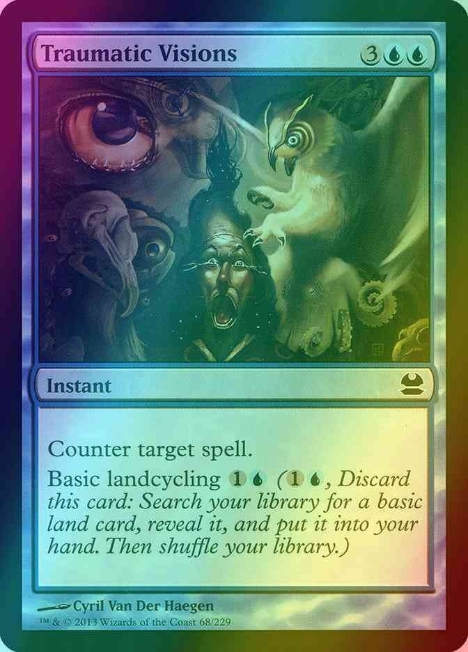 Traumatic Visions FOIL (LP-NM) ~ Modern Masters #68 MTG