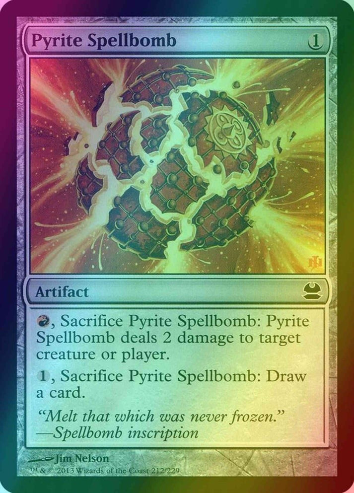 Pyrite Spellbomb FOIL (LP-NM) ~ Modern Masters #232 MTG