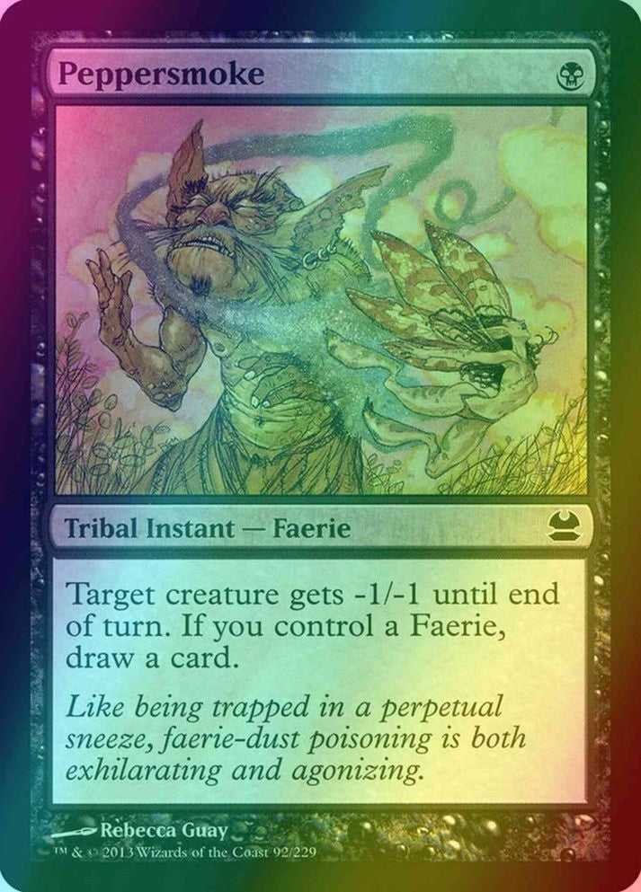 Peppersmoke FOIL (LP-NM) ~ Modern Masters #92 MTG