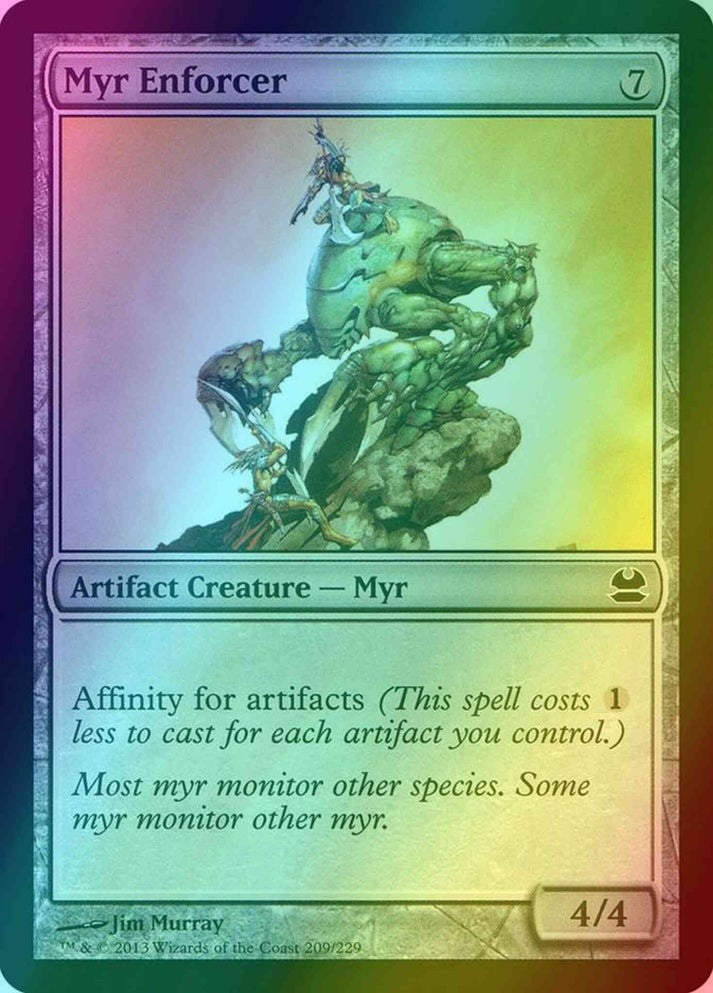 Myr Enforcer FOIL (LP-NM) ~ Modern Masters #209 MTG