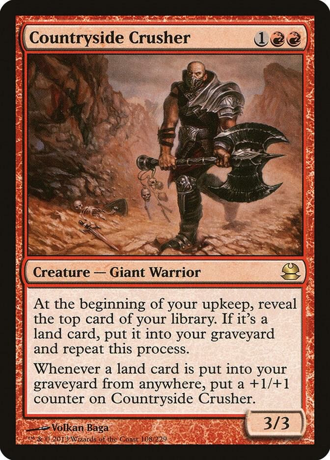 Countryside Crusher #108 (LP-NM) RARE from Modern Masters MTG 2013
