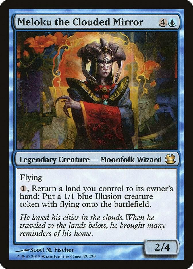 Meloku the Clouded Mirror #52 (LP-NM) RARE from Modern Masters MTG 2013