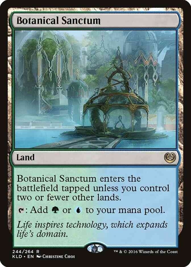 Botanical Sanctum (LP-NM) ~ Rare from Kaladesh #244 MTG