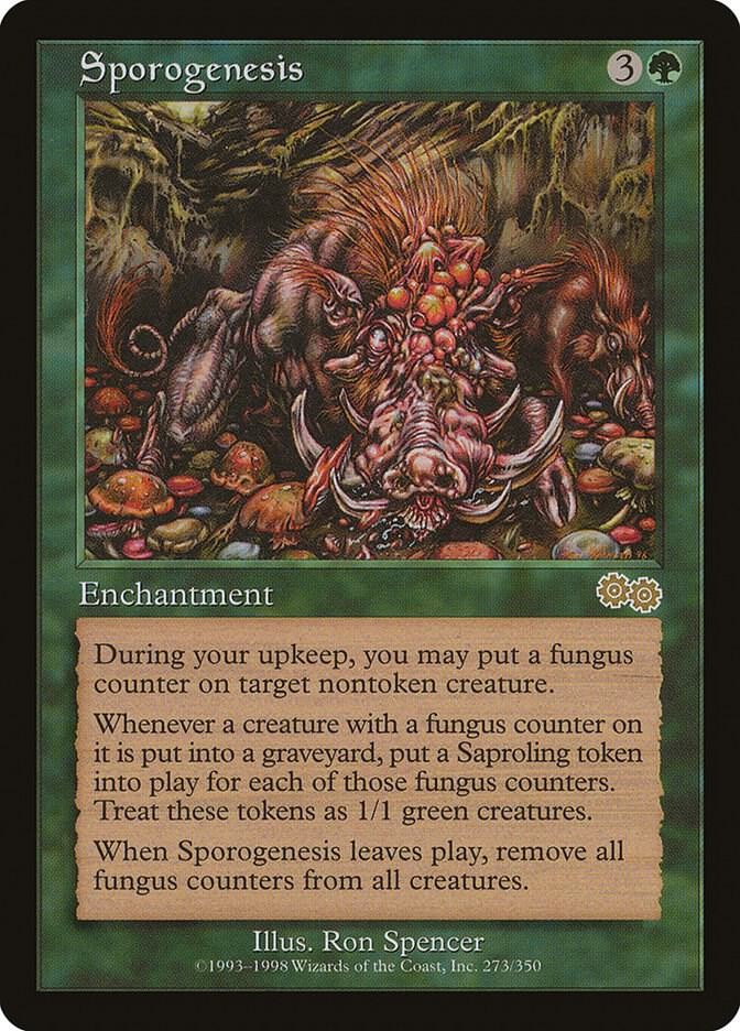 Sporogenesis (LP-NM) R from Urza's Saga #273 MTG