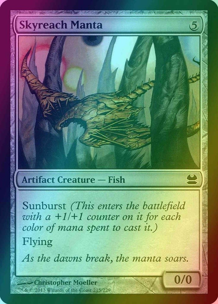 Skyreach Manta FOIL (LP-NM) ~ Modern Masters #215 MTG