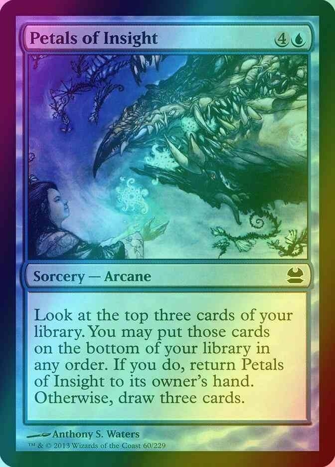 Petals of Insight FOIL (LP-NM) ~ Modern Masters #60 MTG