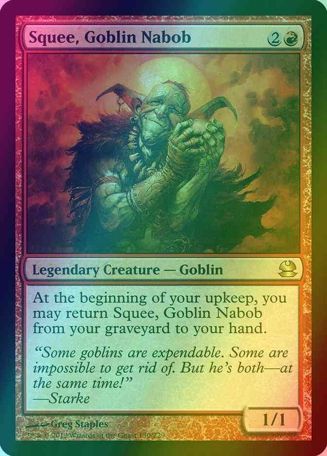 Squee, Goblin Nabob FOIL #130 (LP-NM) RARE from Modern Masters MTG 2013