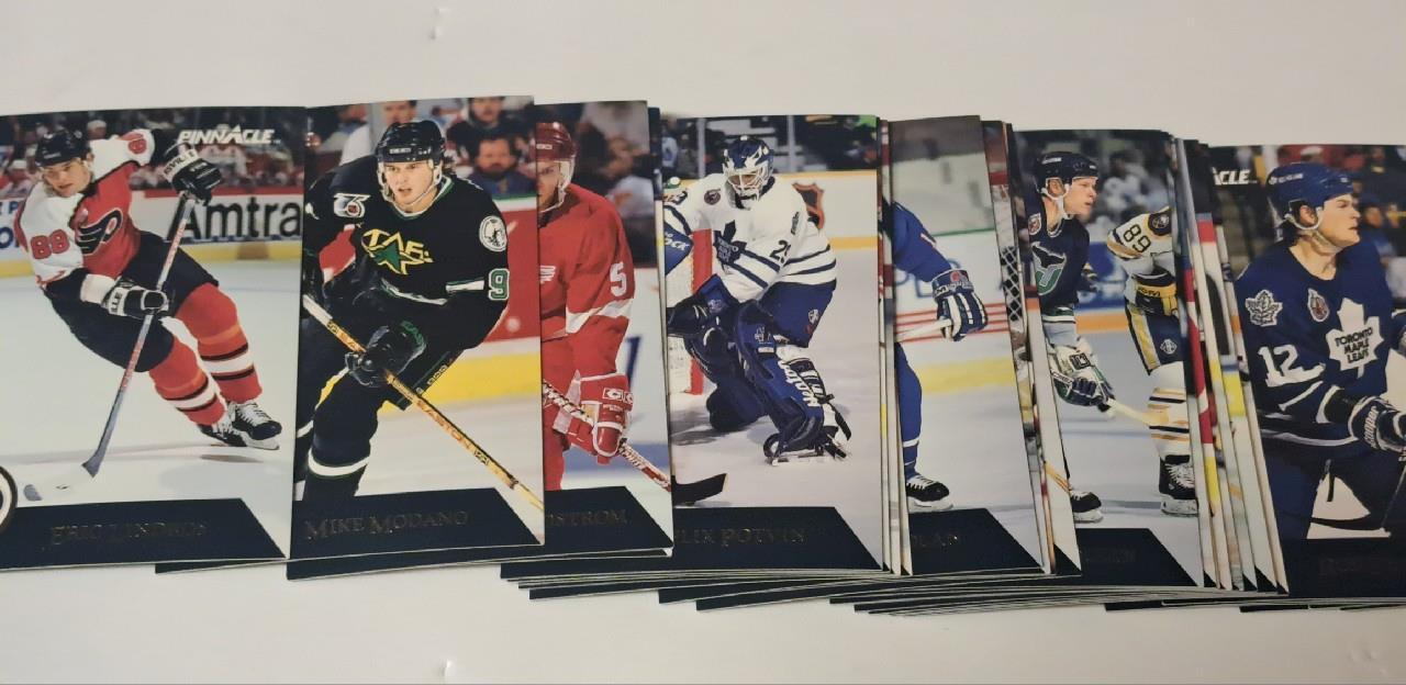 1992-93 PINNACLE TEAM 2000 HOCKEY CARD Complete Set of 30 CARDS, LINDROS JAGR