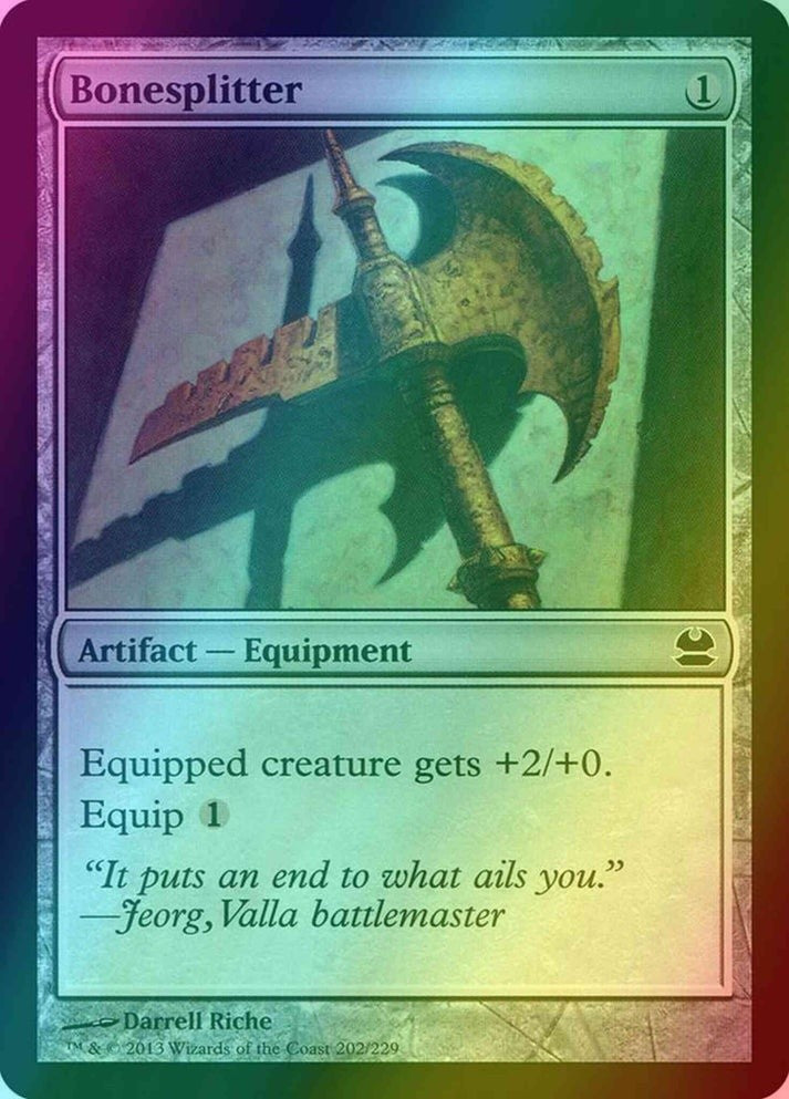 BoneSplitter FOIL (LP-NM) ~ Modern Masters #121 MTG