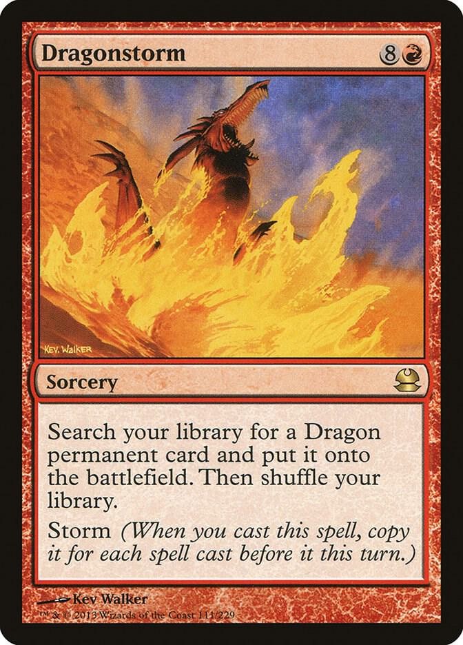 Dragonstorm #111 (LP-NM) RARE from Modern Masters MTG 2013