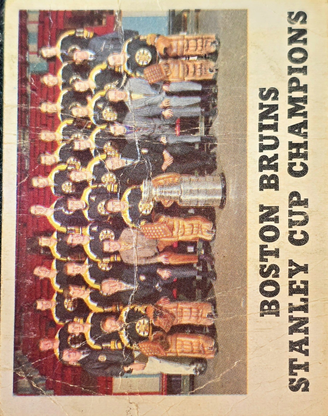 1970-71 O-Pee-Chee #232 Boston Bruins Stanley Cup Champions