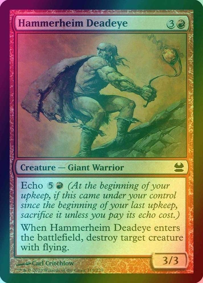 Hammerheim Deadeye FOIL (LP-NM) ~ Modern Masters #119 MTG