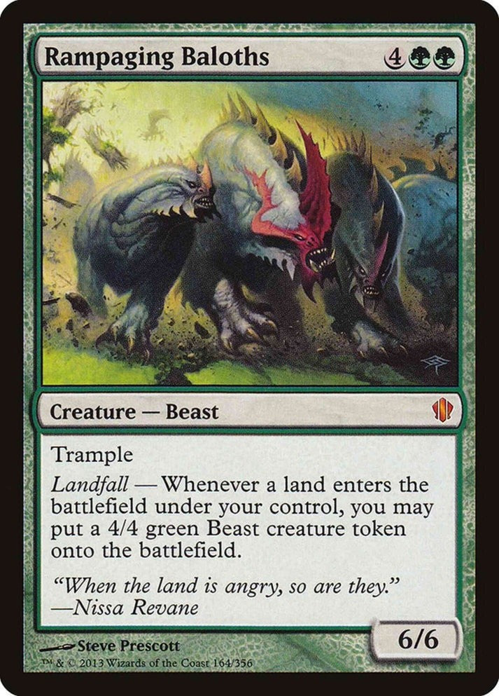 Rampaging Baloths (LP-NM) ~ Mythic Rare from Commander 2013 #164 MTG