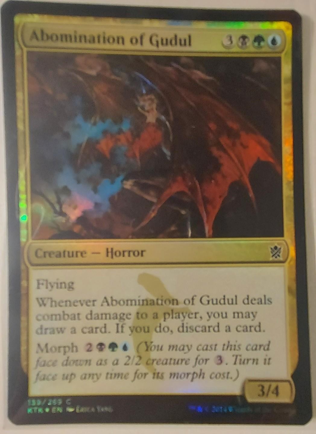 Abomination of Gudul FOIL ( LP-NM) ~ Khans of Tarkir MTG