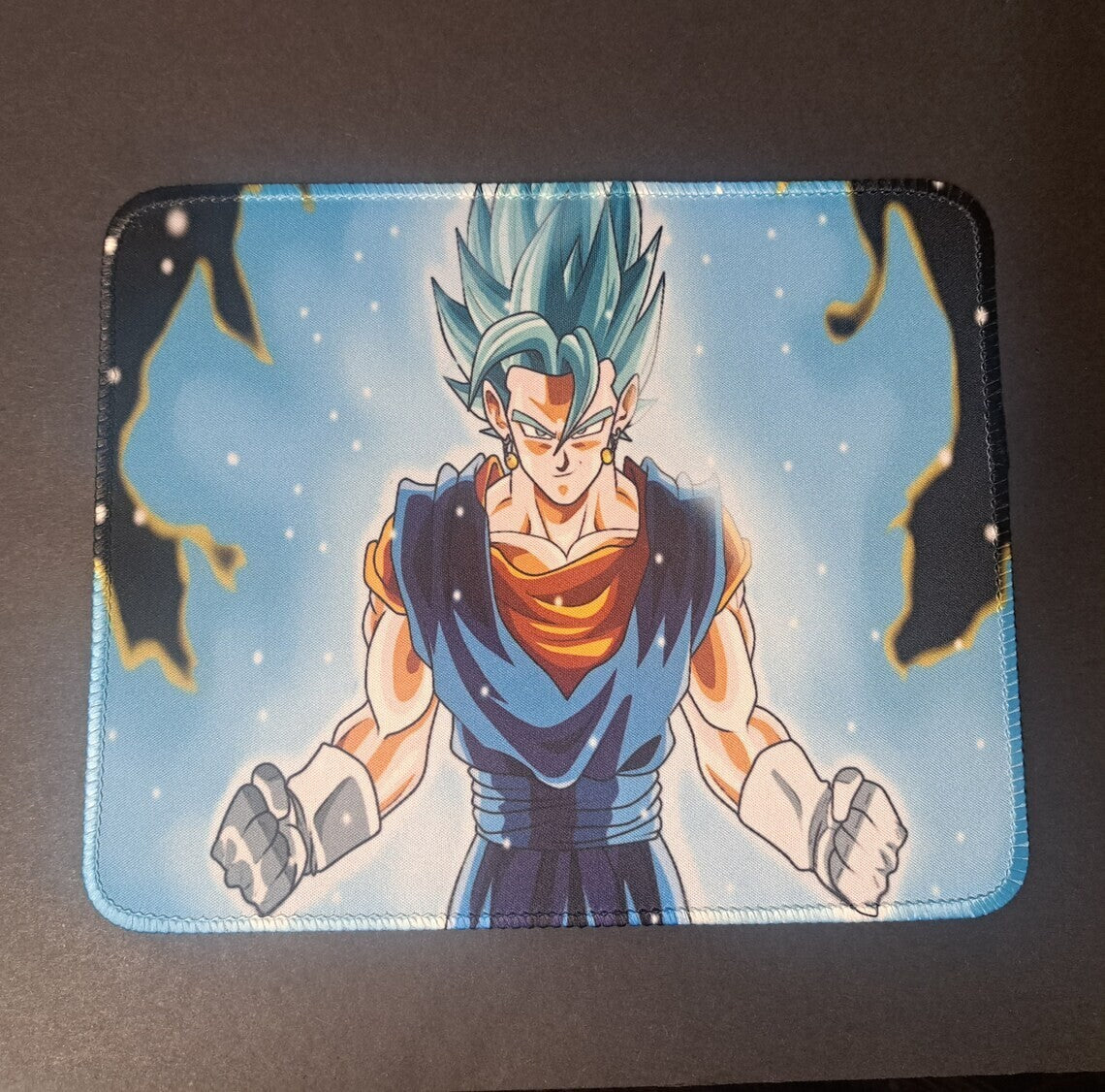 SUPER SAiYAN BLuE VEGiTO; Dragon Ball Z MOUSE PAD; 22x18x.2 cm; Locking Edge
