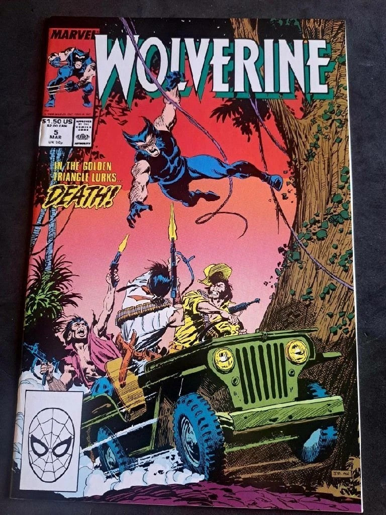WOLVERINE ~ Vol. 2 #5 ~ Direct Edition ~ (VF/NM ~ 9.0) ~ 1st app. Battleaxe