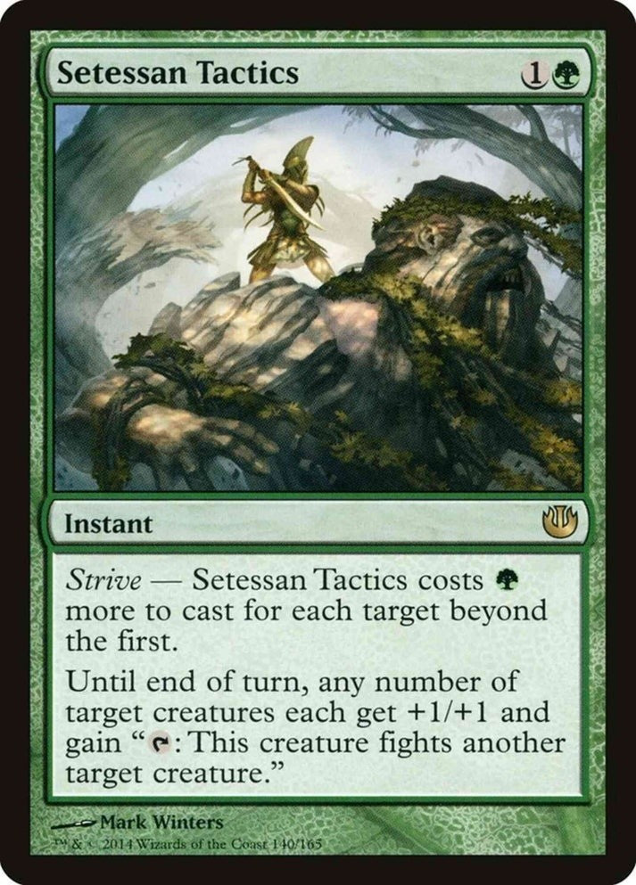 Setessan Tactics (LP-NM) ~ Rare from Journey Into Nyx #140 MTG