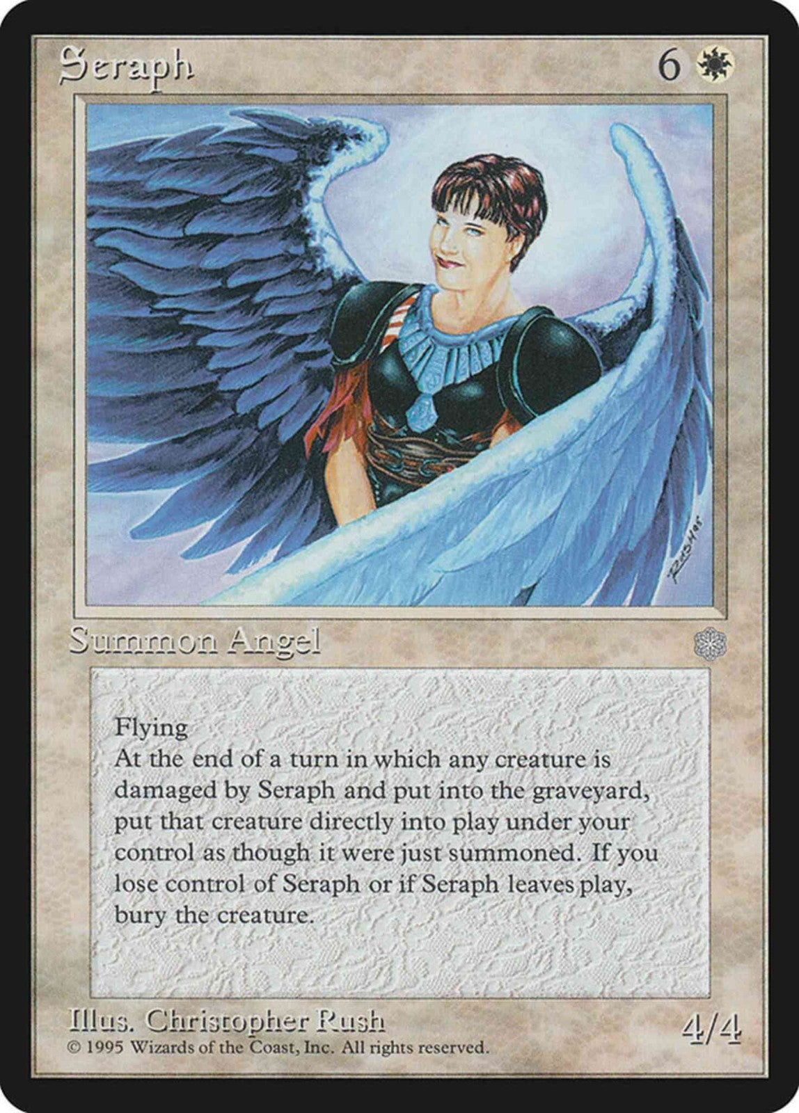 Seraph (LP-NM) ~ Rare from Ice Age #51 MTG